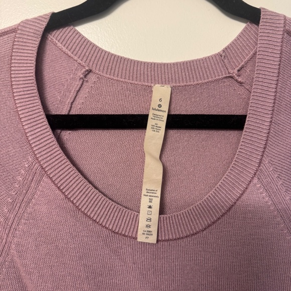 Lululemon Purple Sweater - Picture 4 of 6
